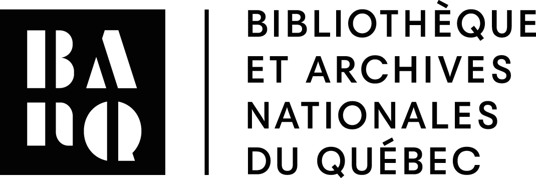 Logo de bibliothèque et archives nationnales du Québec.